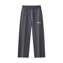 Drawstring Straight-Leg Sweatpants